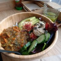 Amazing 'Pumpkin Bowl' at Miss Nice Banana in Gouda