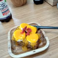 Banana bread with... bananas among other things at Miss Nice Banana in Gouda