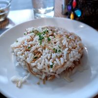 Rice at Amon in Bruges