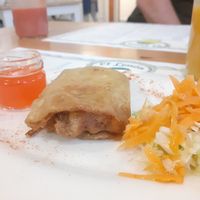 Spring roll at El Limon in Tenerife