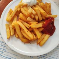 French fries at El Limon in Tenerife