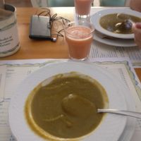 I don't know what kind of soup it was but tasted ok at El Limon in Tenerife