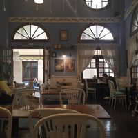 Inside the restaurant at El Limon in Tenerife