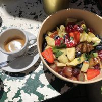 Vegan pancakes to go at Park Cafe in Traunstein