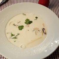 Thai soup at Park Cafe in Traunstein