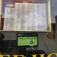 Exterior of eatery food standards  at Curry Queen in Sittingbourne