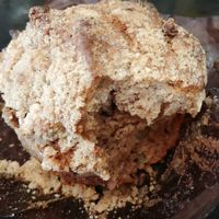 Apple muffin at The Otter Juice Co in Hays