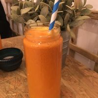 Fresh juice at NicPic in Malaga