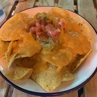 Love these vegan nachos  at NicPic in Malaga