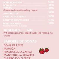Menú de enero, ordena a domicilio, entregas martes, miércoles y viernes  at El Burro Rayado - Food Cart in Tijuana