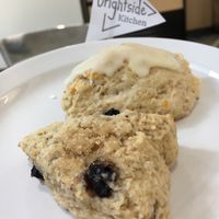 Yummy scones  at Brightside Kitchen in Des Moines