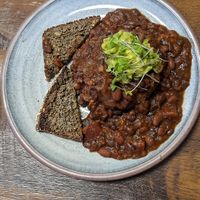 Sloppy vegan joe at  PLANT GOSSIP - powered by OrVeganic Kitchen in Coeur D Alene