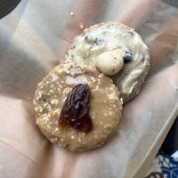 Macadamia and date cookie   at  PLANT GOSSIP - powered by OrVeganic Kitchen in Coeur D Alene