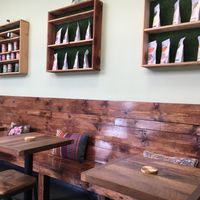 Well lit and comfortable dining at  PLANT GOSSIP - powered by OrVeganic Kitchen in Coeur D Alene