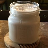 Coconut Cocao drink  at  PLANT GOSSIP - powered by OrVeganic Kitchen in Coeur D Alene