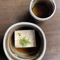 Tofu hot pot  at Okutan Kiyomizu in Kyoto
