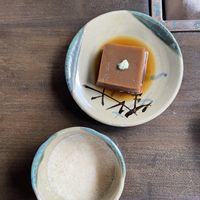 Sesame tofu  at Okutan Kiyomizu in Kyoto