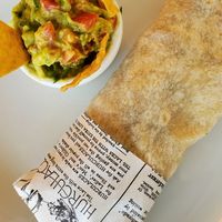 Vegan Burrito at Pastrata in Punta Cana