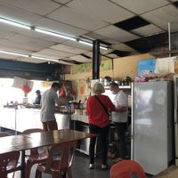 View of the stall  at JB Vegetarian - Jalan Trus in Johor Bahru