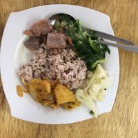 plate at JB Vegetarian - Jalan Trus in Johor Bahru