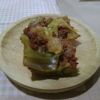 Tapa at Rustic Fusion in Madrid