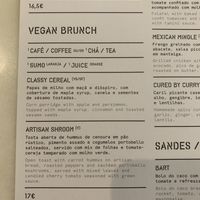 A good filling vegan brunch   at Frutaria in Lisbon