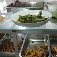 buffet at Merci Vegan in Denpasar