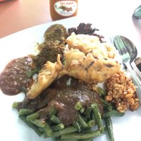 Nasi Campur at Merci Vegan in Denpasar