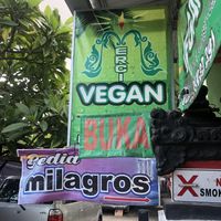 Clear sign to find it!  at Merci Vegan in Denpasar