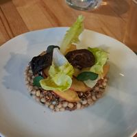 Entrée at Les Mauvaises Herbes in Lyon