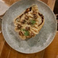 Brioche praliné cannelle at Les Mauvaises Herbes in Lyon