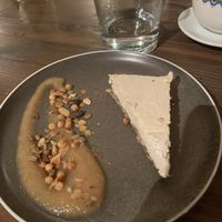 dessert at Les Mauvaises Herbes in Lyon