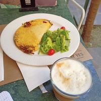 Vegan omelette at Say Yes in Ioannina
