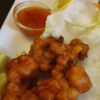 Corn cake at Royal Thai Restaurant in North London