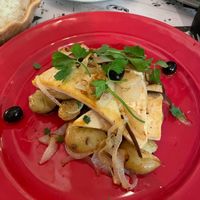 Tofu à Lagareiro (Vegan dish) at Rebaldaria in Aveiro