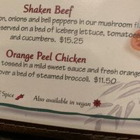 Many dishes available to be made vegan  at Lemongrass Asian Cuisine in Hemet