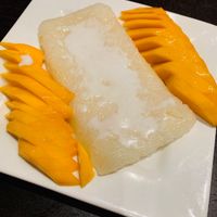 Mango sticky rice  at Lemongrass Asian Cuisine in Hemet