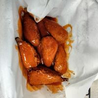 Vegan buffalo drumsticks at The Thyme Pizzeria in Winnetka