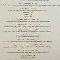 Lunch Menu ~ June 2018 at Mud Ducks Cafe in Whanganui