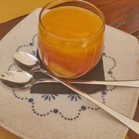 Mango puree at Puerta Verde in Lanzarote