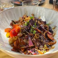 Asian noodle   at Puerta Verde in Lanzarote