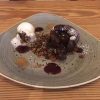 Dessert at Puerta Verde in Lanzarote