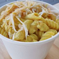 Mac n Cheese. at The Fussy Vegan - Blairgowrie in Johannesburg