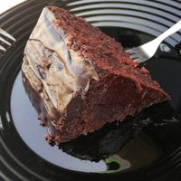 Cheat-day worthy chocolate cake at The Fussy Vegan - Blairgowrie in Johannesburg
