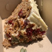 Carrot cake  at The Fussy Vegan - Blairgowrie in Johannesburg