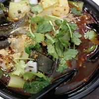 The middle spiced soup at Xiongzai in Madrid