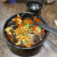 Spicy soup  at Xiongzai in Madrid