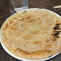Scallion pancakes at Xiongzai in Madrid