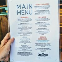 Menu, February 2019 at Selina in Bocas Del Toro
