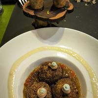 Manchurian y conos de morcilla at Gaia in Burgos